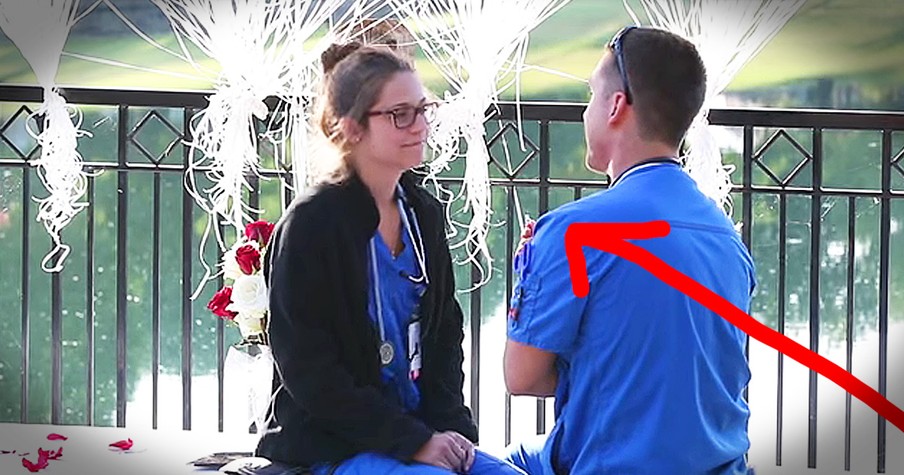 Eric And Katherine Heartwarming 'Up' Movie Proposal