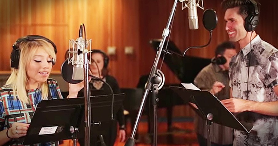 Voctave, Kirstin Maldonado, and Jeremy Michael Lewis Sing Disney Medley