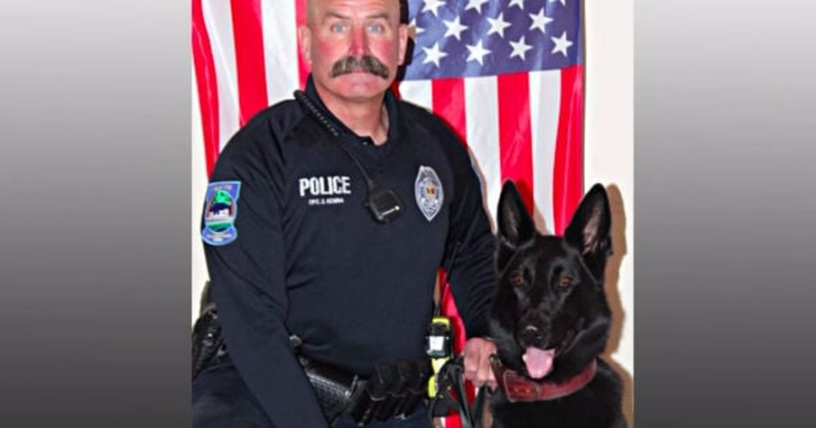 Heroic Police Dog Finds Missing 2-Year-Old Boy And Finds He's Not Alone