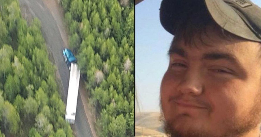 Driver of Truck Filled With Chips Is Lost in Woods For Days But Doesn't Eat Any