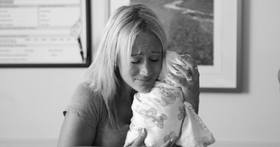 Photos Of Adoptive Parents Meeting Their Baby Girl