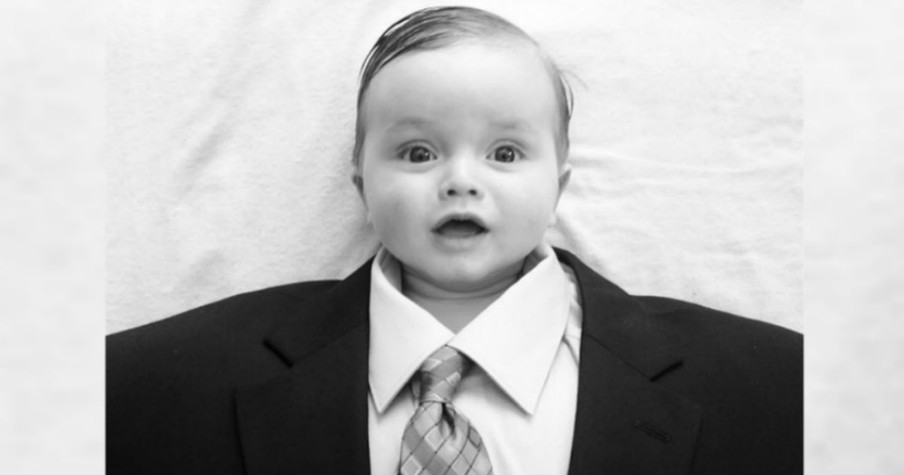 Baby Suiting -- The Instagram Trend Guaranteed To Have You Smiling!