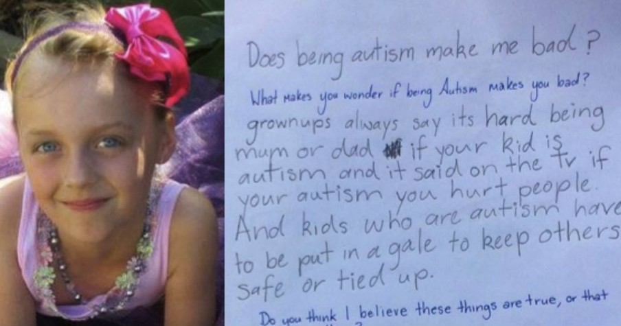 A Little Girl With Autism Just Asked Her Mom A Question That Broke My Heart!