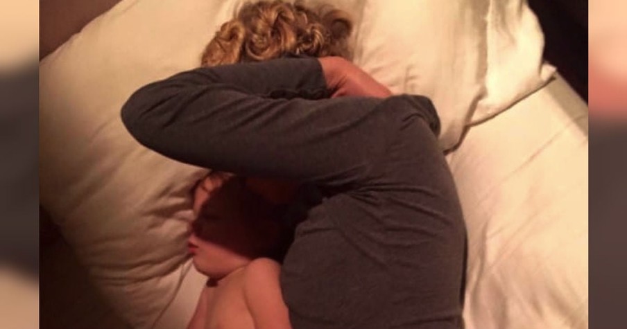 Husband Shared A Photo Of Wife Napping And It Went Viral