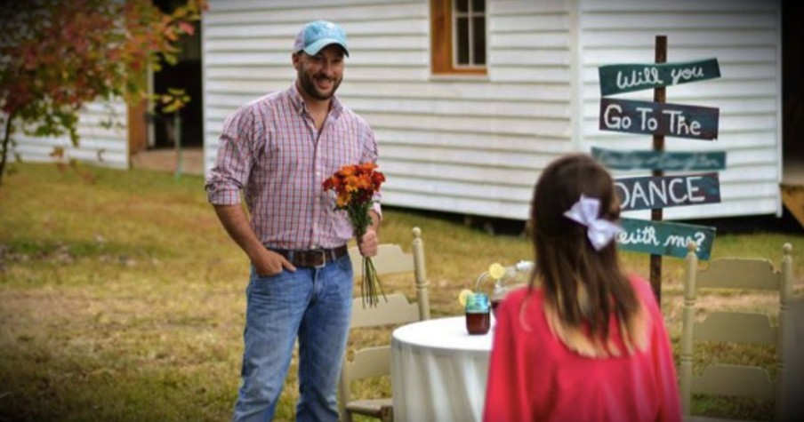 He Asked To Be Her Date To The Dance. And Who HE Is Makes It Extra Special!