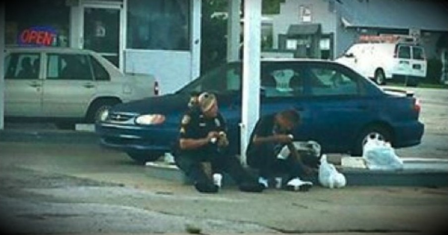 When This Police Officer Stopped For A Breakfast Date, My Heart Grew Wings!