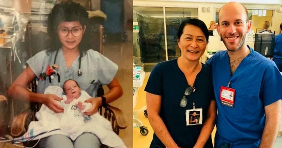 Neonatal Intensive Care Unit Nurse Recognizes New Doctor At Work From Nearly 30 Years Ago