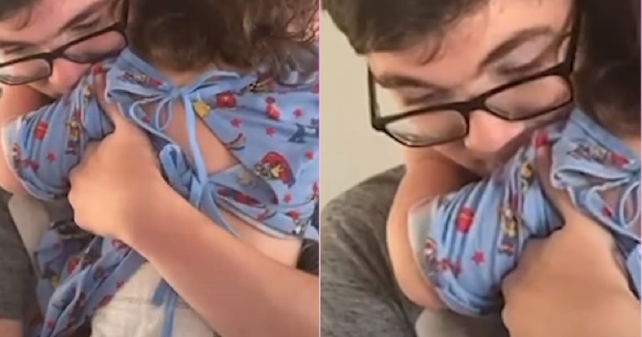 He Saved His Baby Sister From Drowning And Their Reunion Afterward Was So Emotional