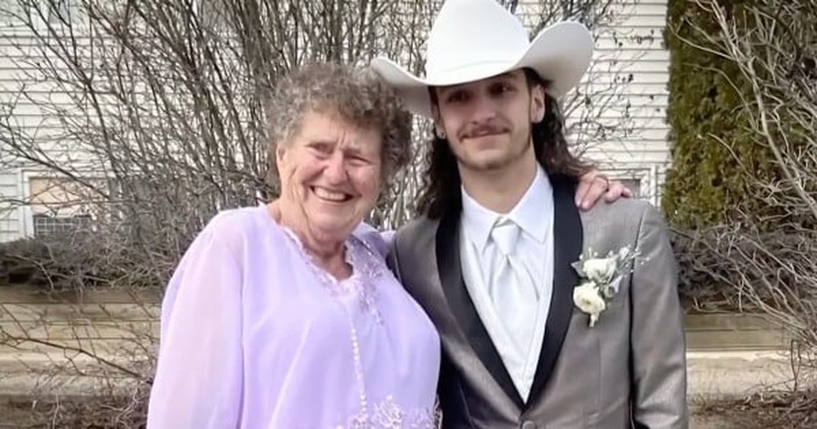 Teen Wasn't Excited About Senior Prom Night Until His 92-Year-Old Date Changed All That