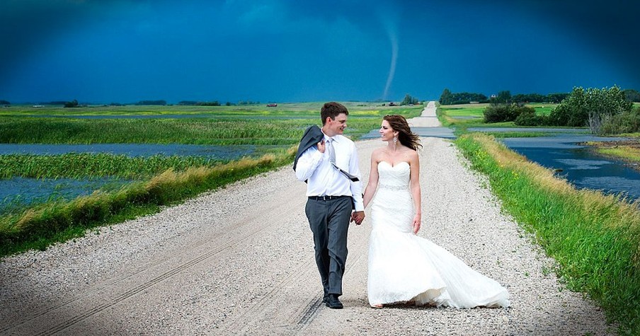 These 6 Couples Didn't Let Storms of Life Ruin Their Wedding Days