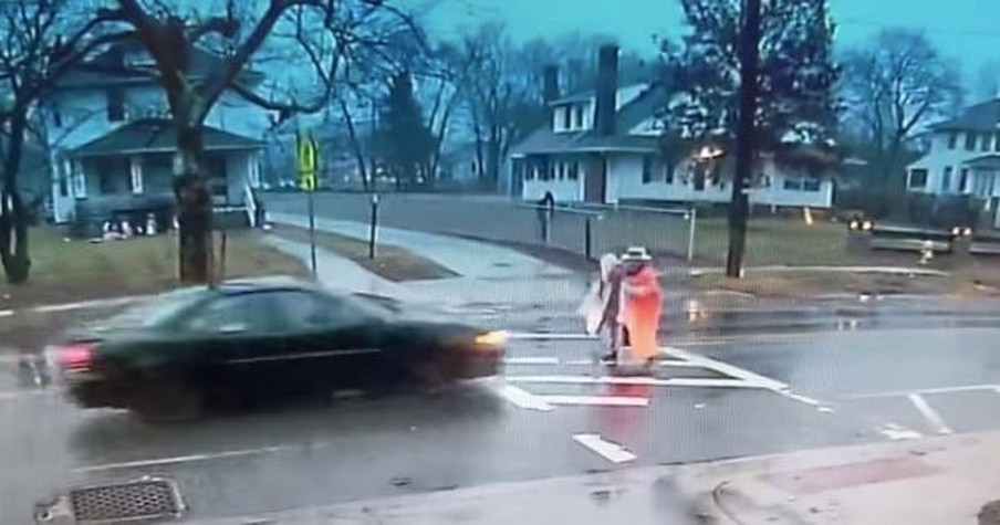 Car Was Barreling Straight For Student But Then Brave Police Officer Steps In To Take The Brunt