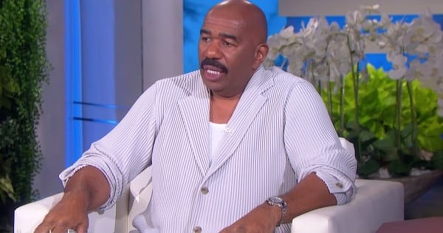 Steve Harvey Talks About The Time He Heard The 'Family Feud' Song And It Brought Him To Tears