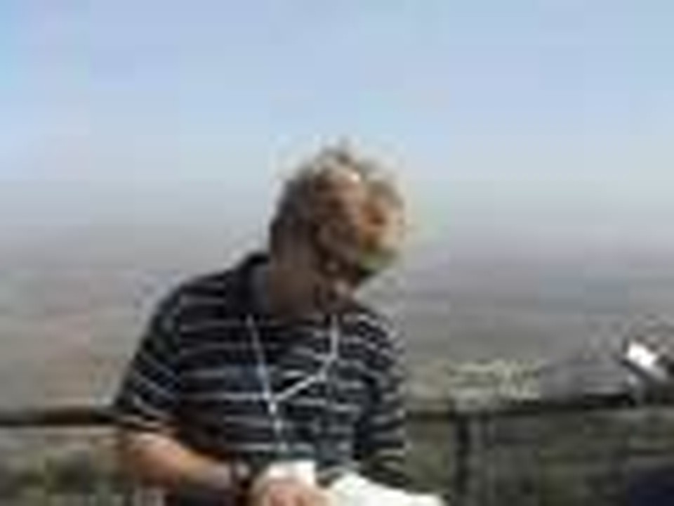 Pastor David on Mt. Carmel
