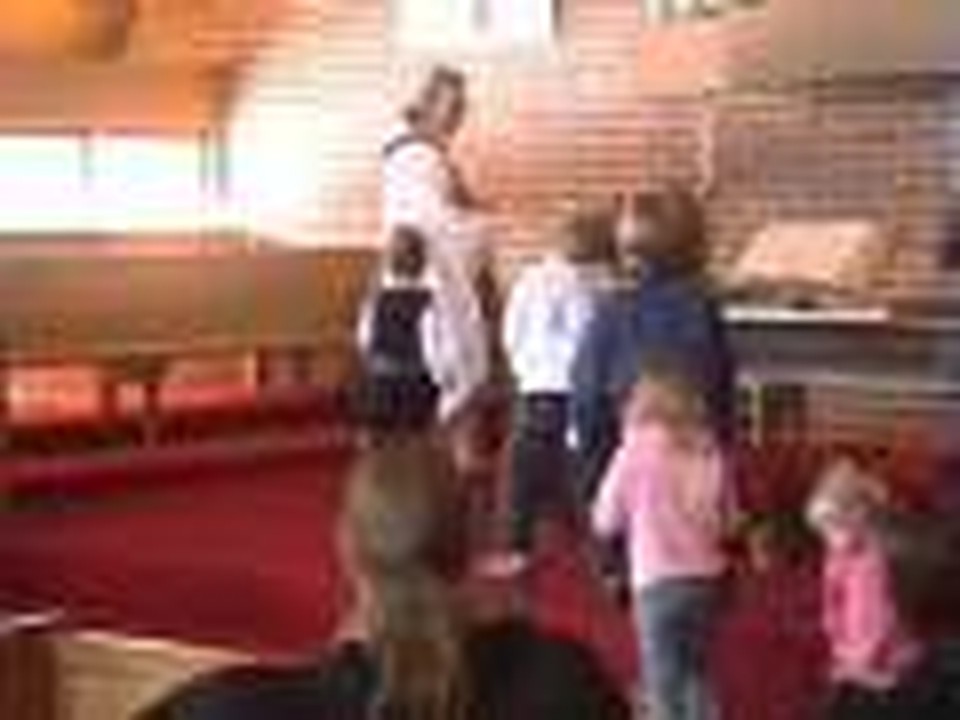 Children's Sermon "Follow Me" Pastor Julie GebbenGreen
