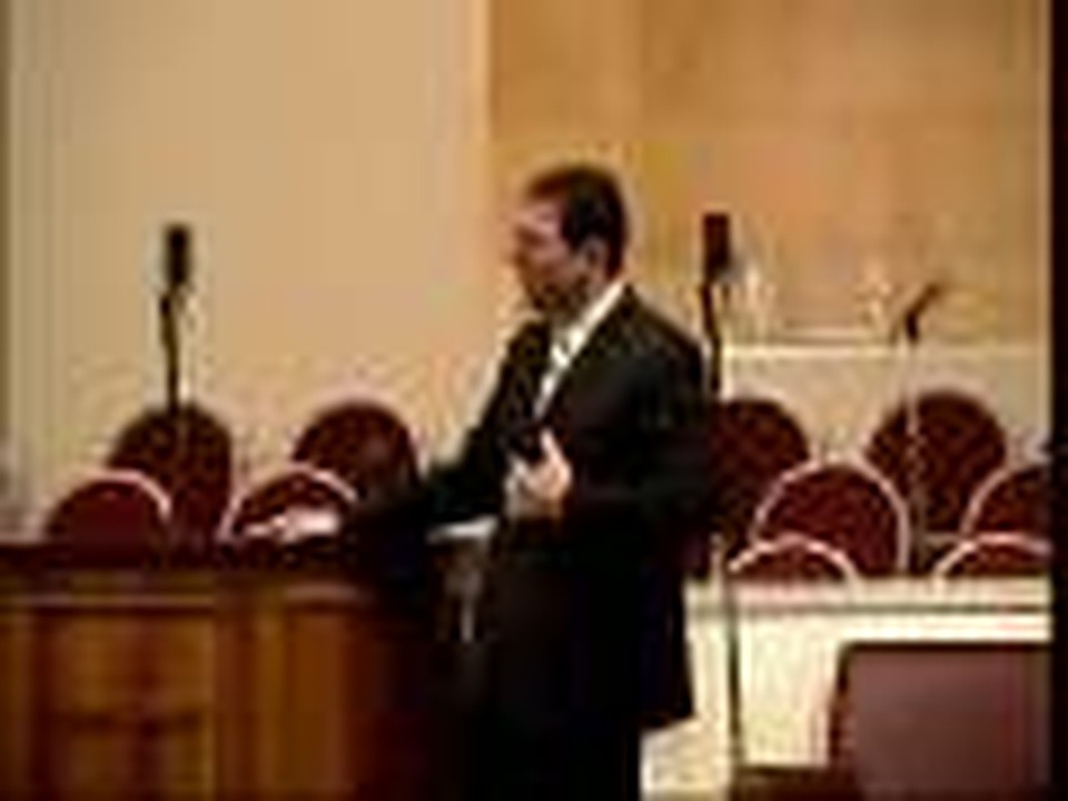 Community Bible Baptist Church 4-27-08 AM Preaching 1of2