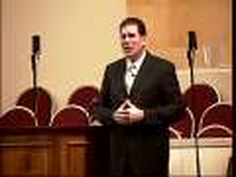 Community Bible Baptist Church 4-27-08 PM Preaching 1of2