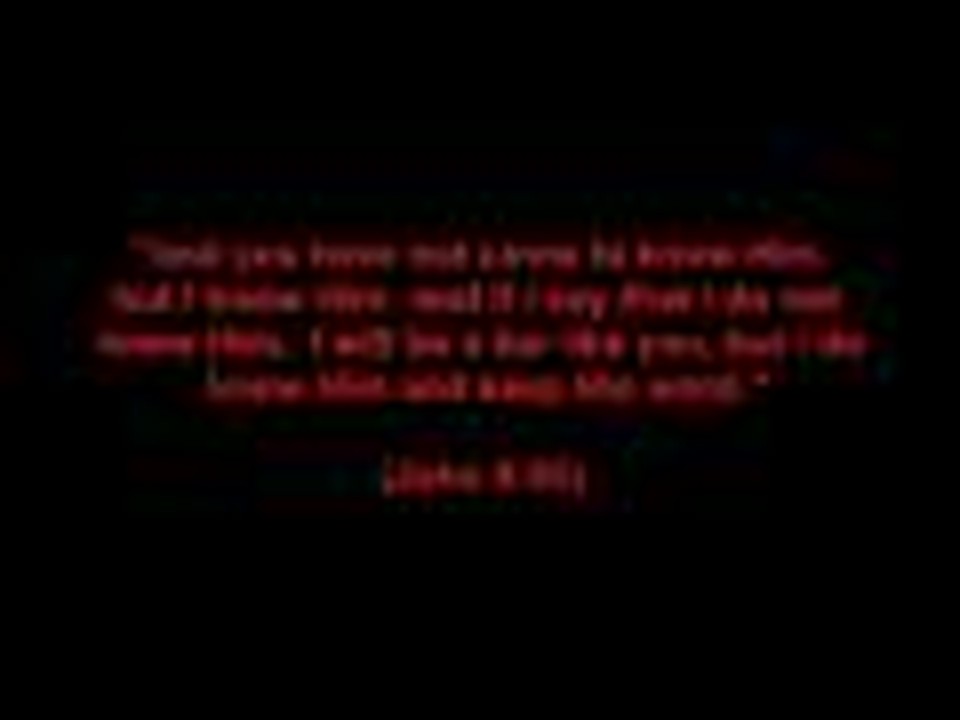 Video Scripture - Ninth Commandment