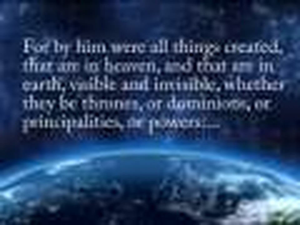 (1) Jesus: The Creator God