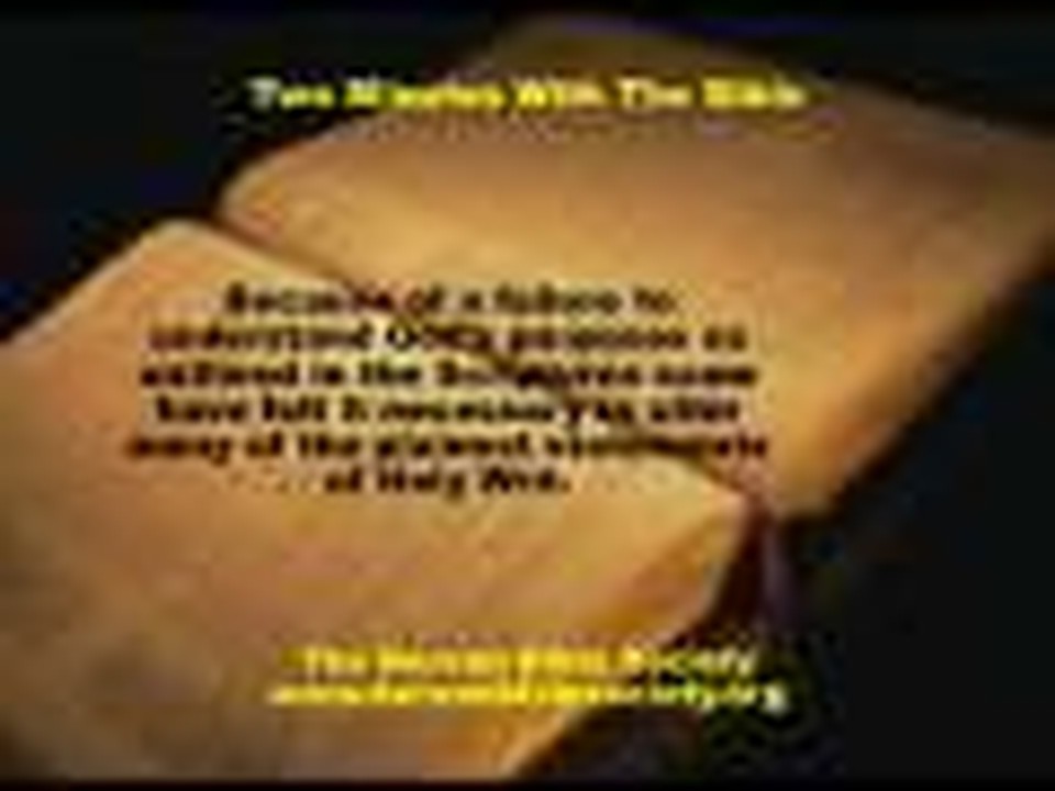 Taking God At His Word