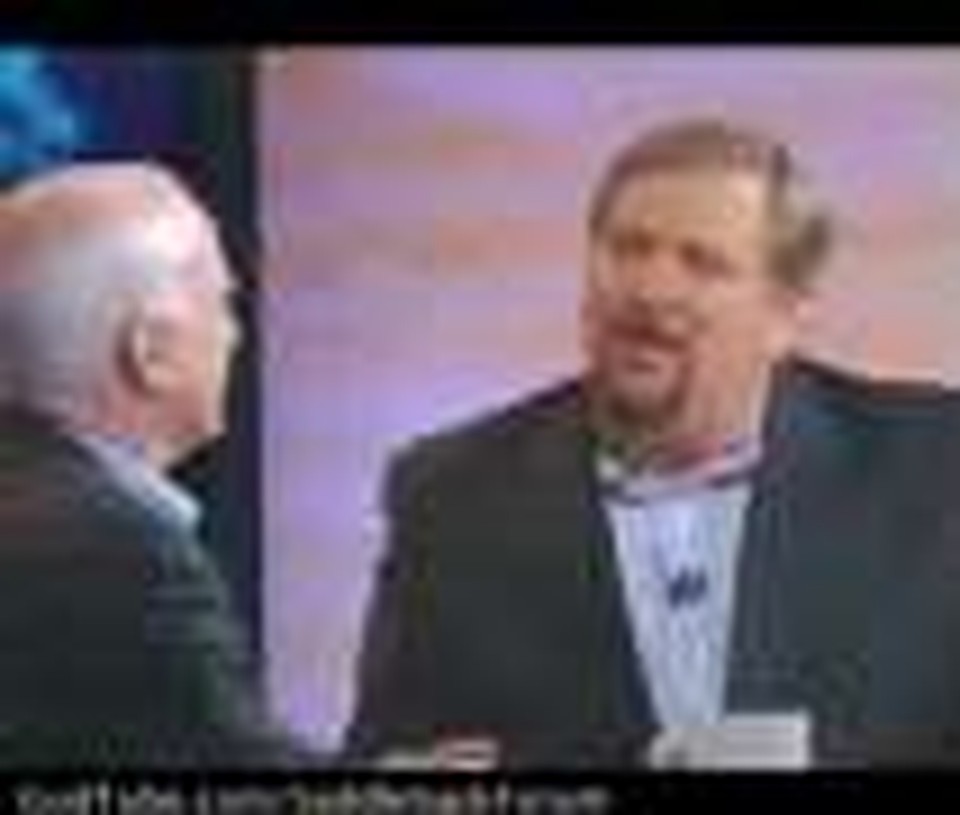 John McCain- What does being a Christian mean to
you?