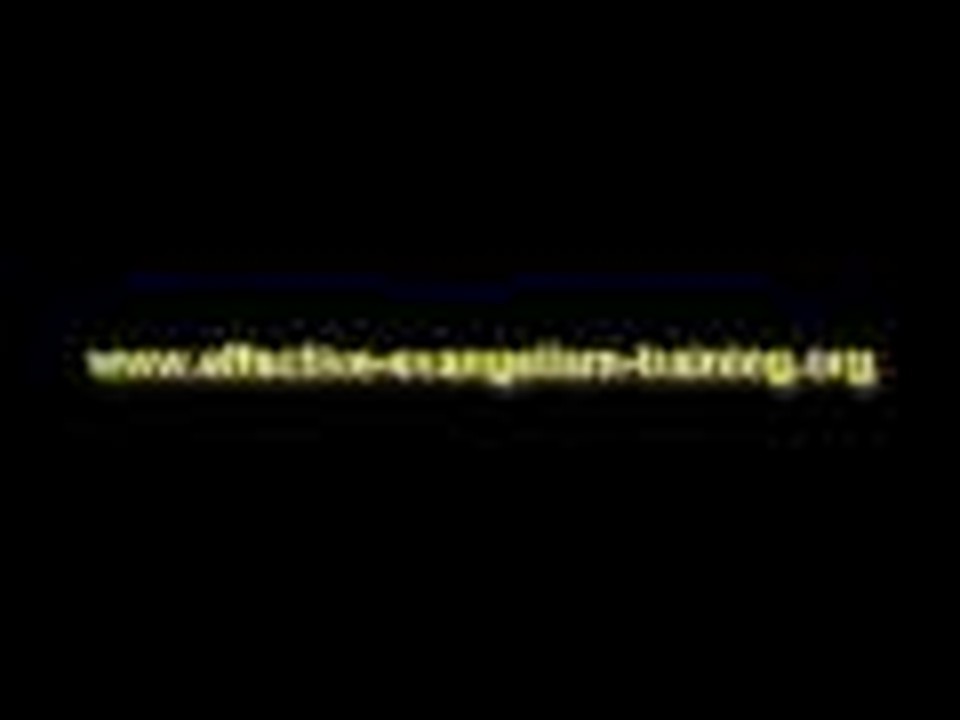 New Effective Evangelism Training Website