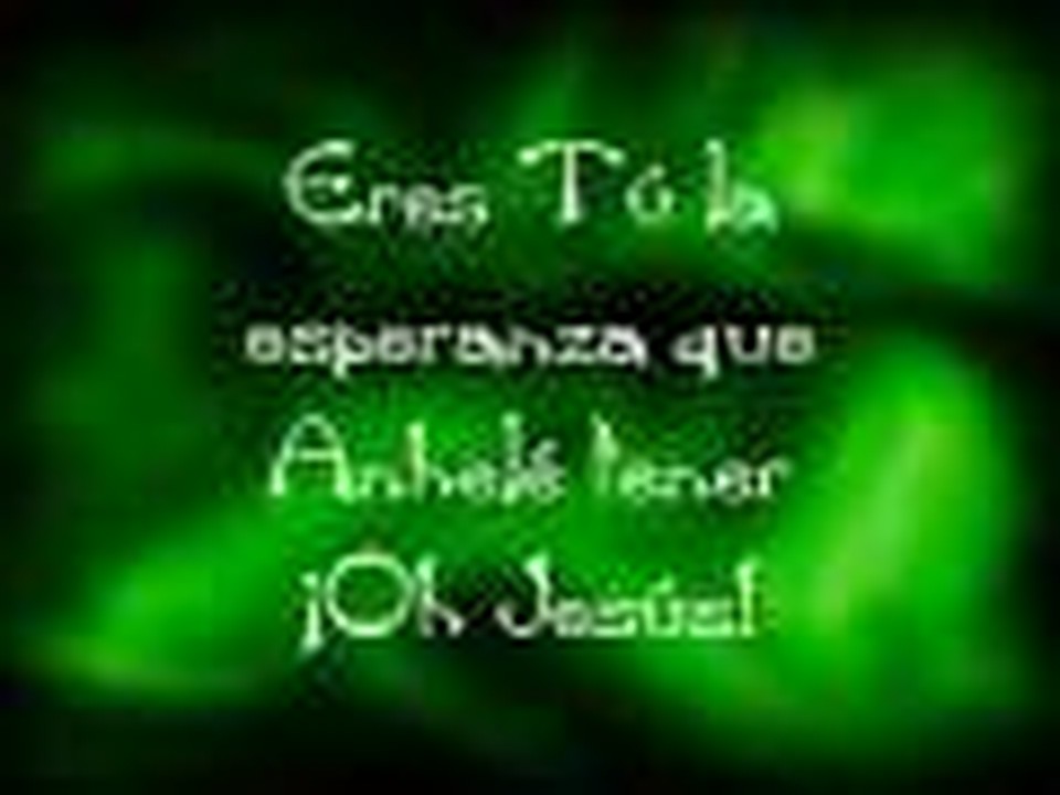 Te alabare mi buen Jesus