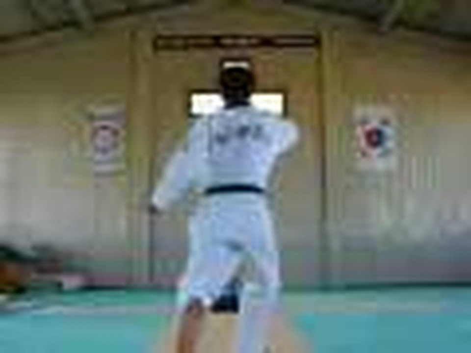 Christian Taekwondo Kicking Demo