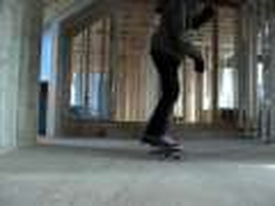 Madison rides the house
