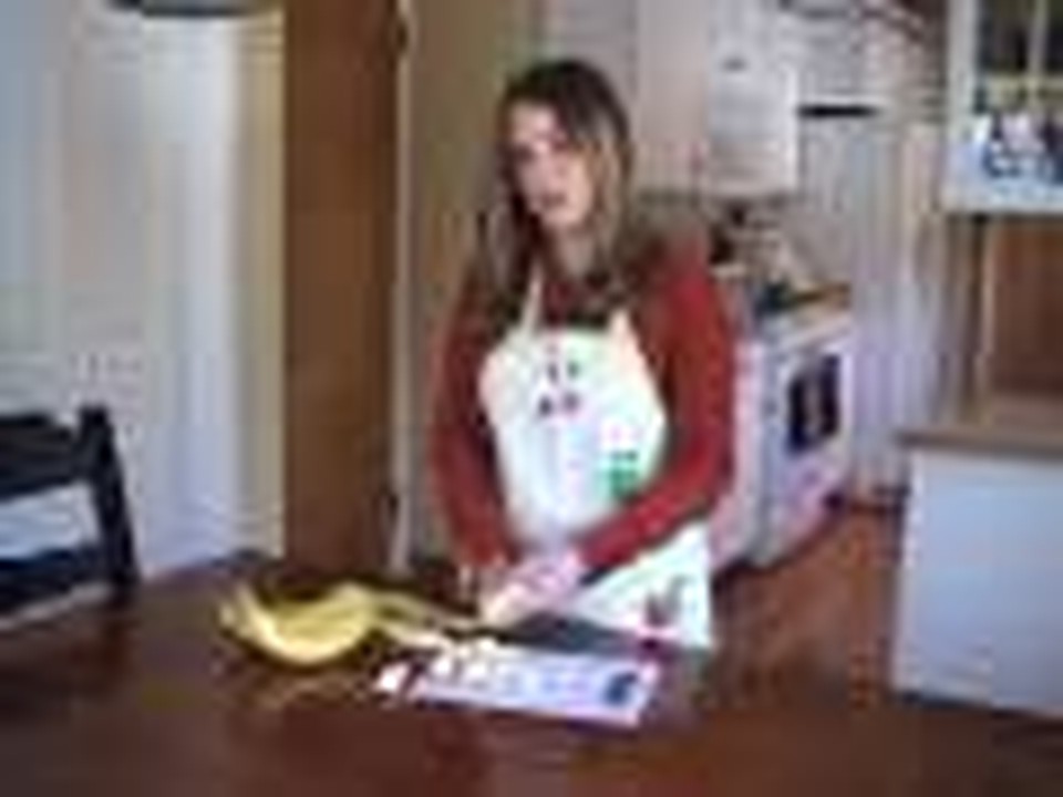Cooking in the Kitchen with Megan... Bananas!
