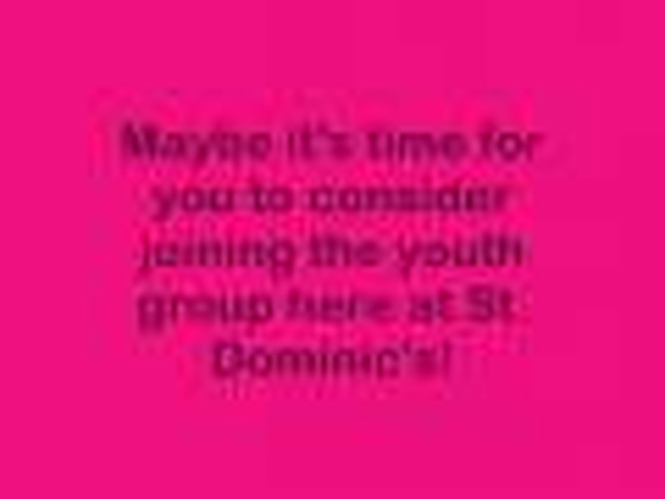 St. Dominic Youth Group