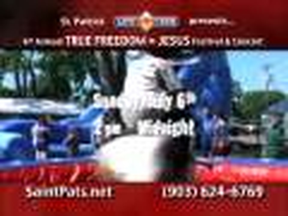 True Freedom=JESUS Festival & Concert 2008 - St. Patrick