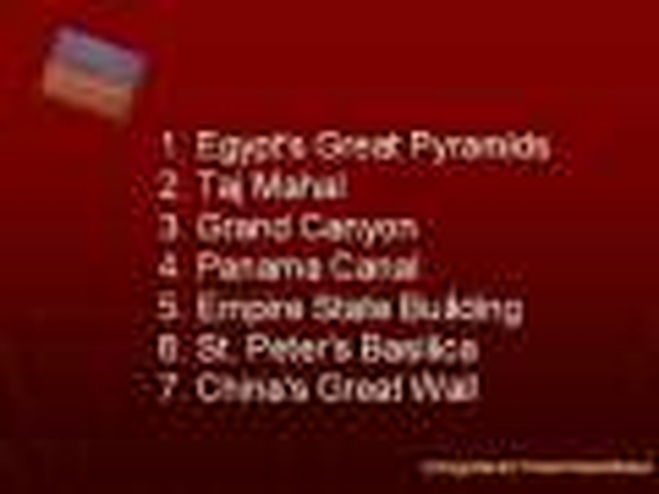 7 Wonders of the World