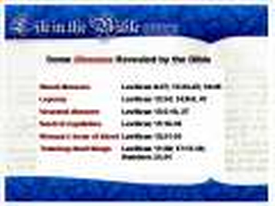 Life in the Bible Institute - Seminar Part 08