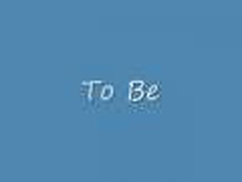 To Be