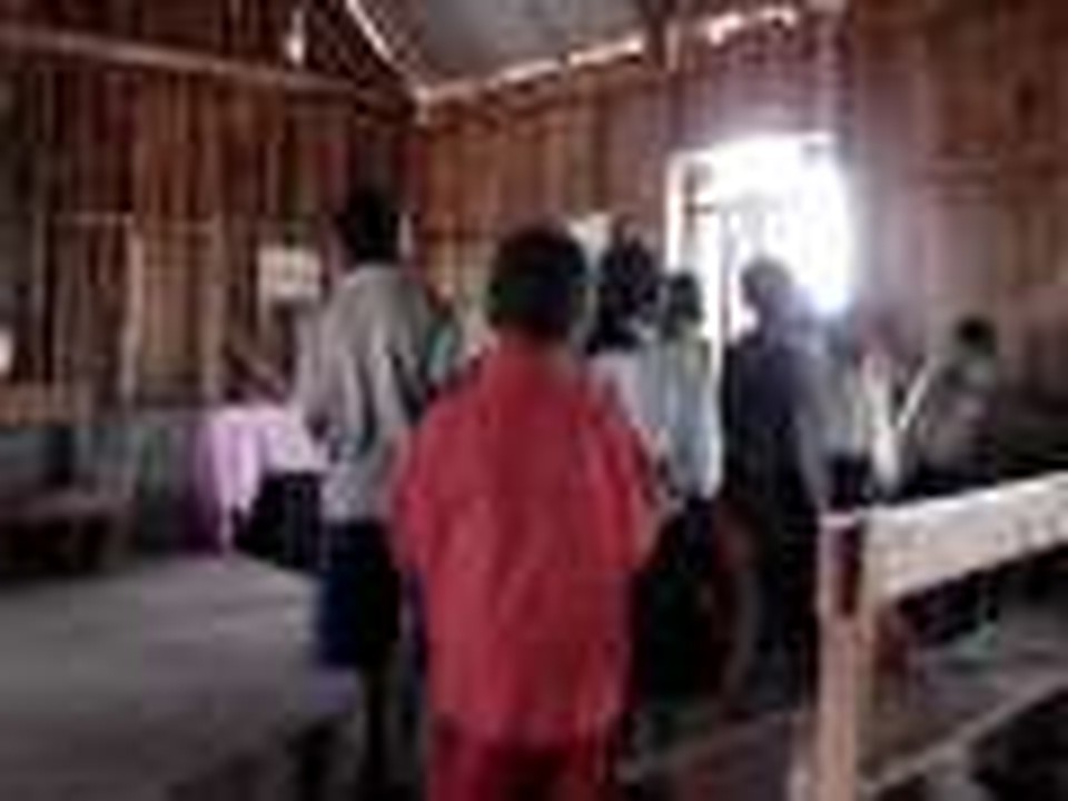 Kenyan Children, Sunday Worship