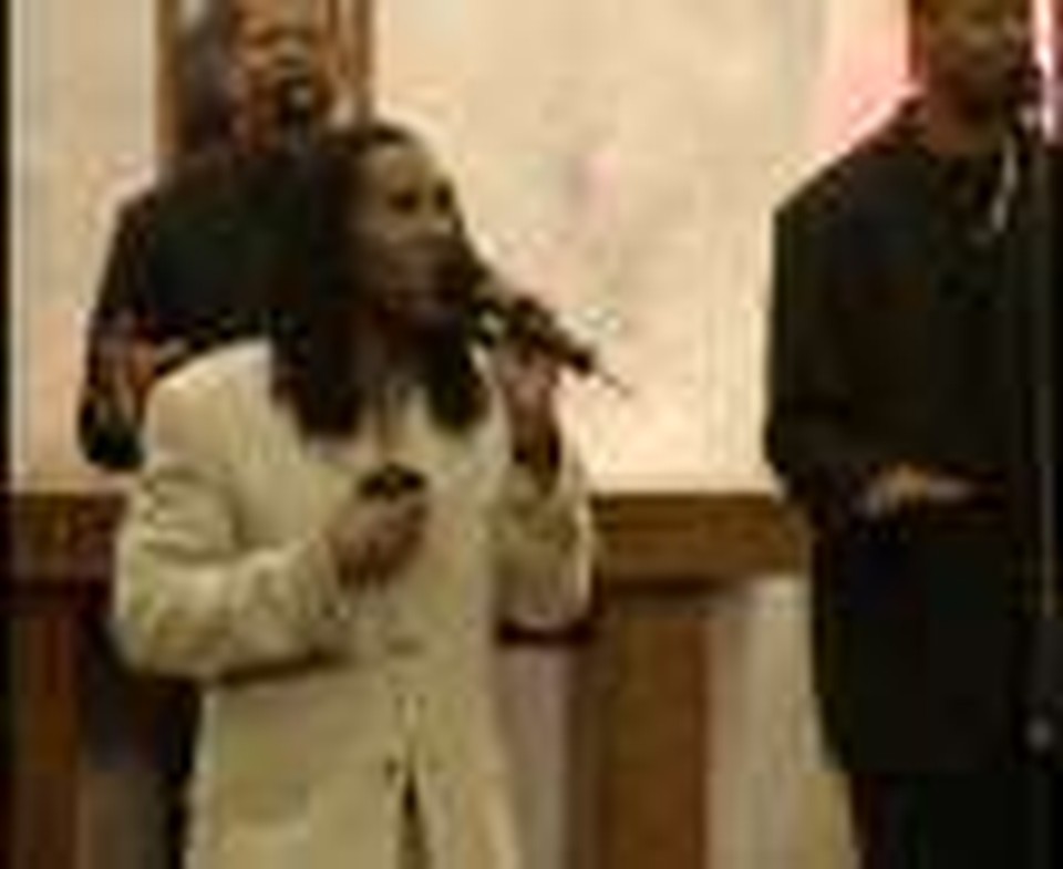 KEYO singing Whom Shall I Be Afraid Live