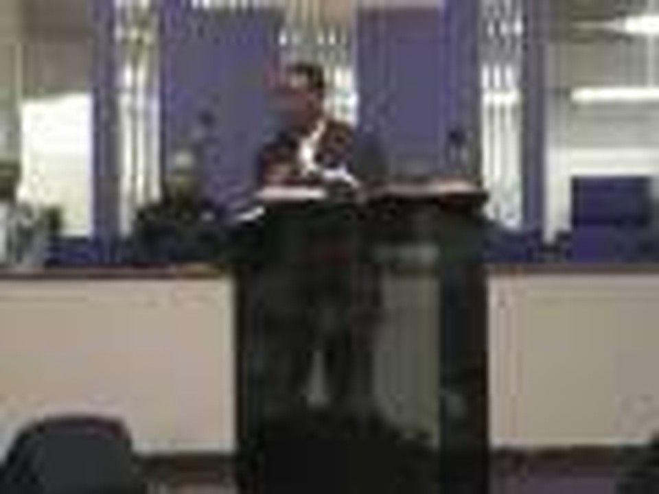 Pastor Mark Smith preaching / Sanctuary Baptist Church : Advice 2/3