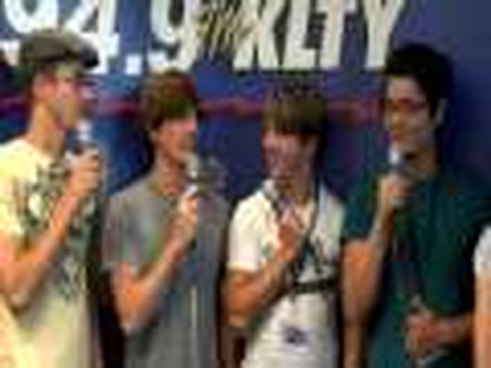 Tenth Avenue North hanging with GodTube.com at Celebrate Freedom 2008