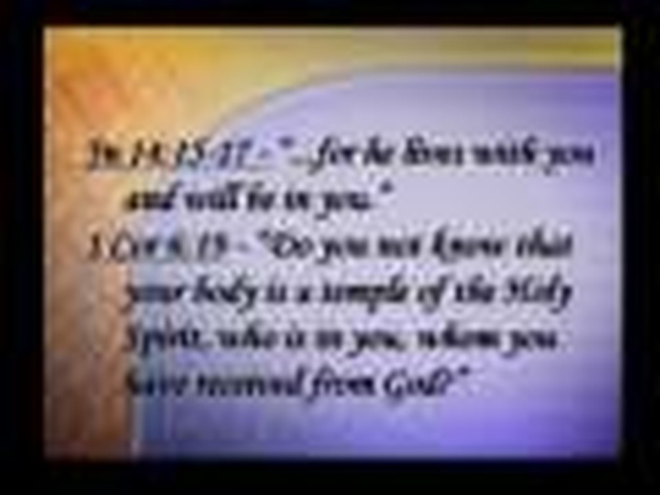 JESUS -- GOD IN US