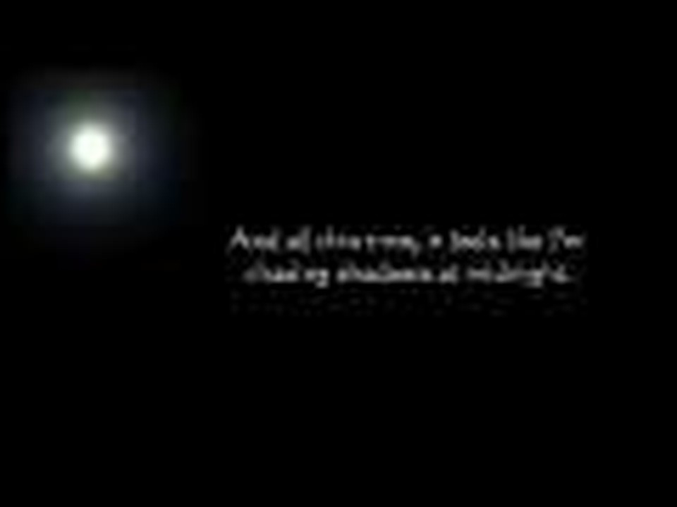 Pillar - Chasing Shadows at Midnight (Lyrics Video)