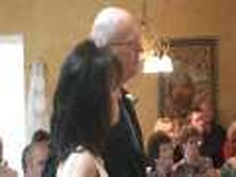 Robin sings Great is Thy Faithfulness - Manna's wedding
