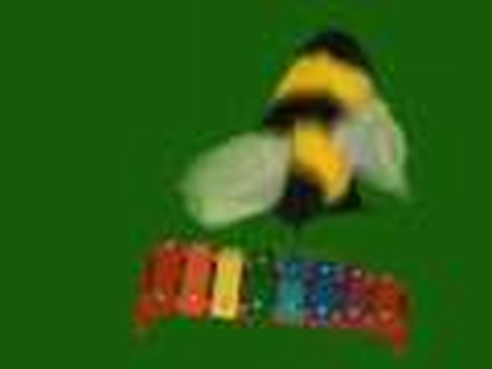 Puppet playing the xylophone 2