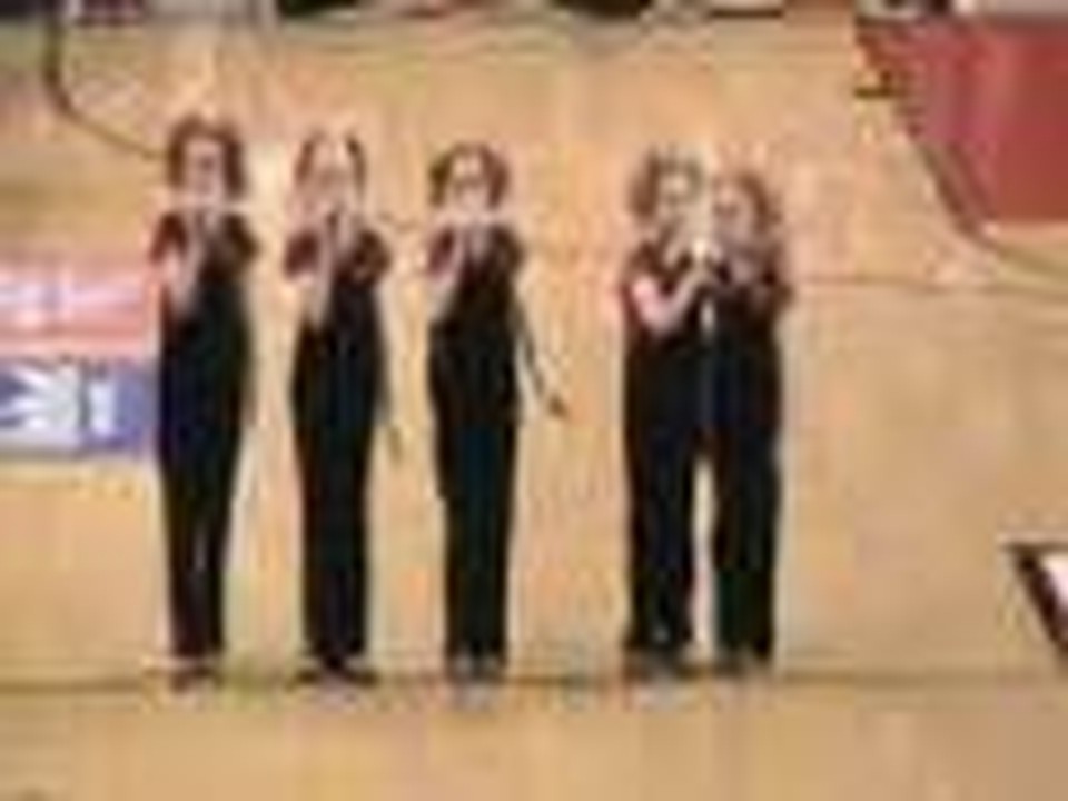 National Anthem by Young Girls