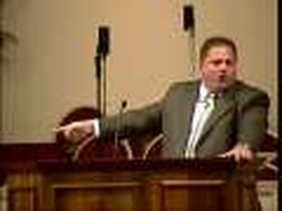 Community Bible Baptist Church 7-08-09 Wed PM Preaching 1of2