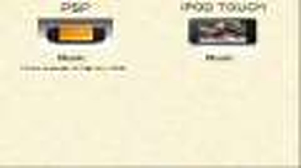 PSP vs. iPod Touch