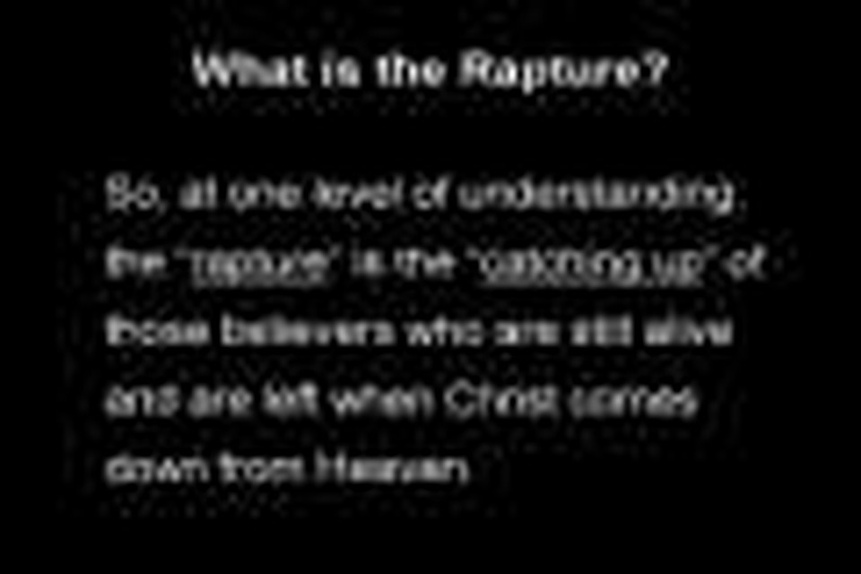 History Channel: What is the Rapture?