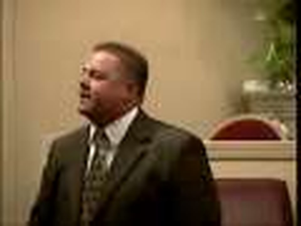 Community Bible Baptist Church 8-16-09 Sun PM Preaching 2of2