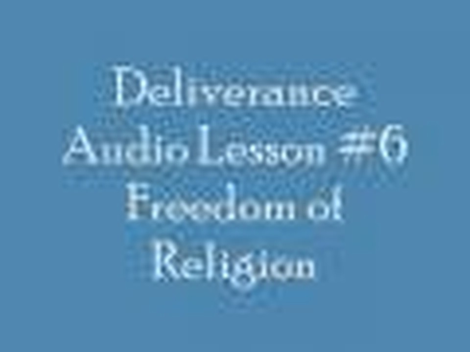 06 Freedom of Religion
