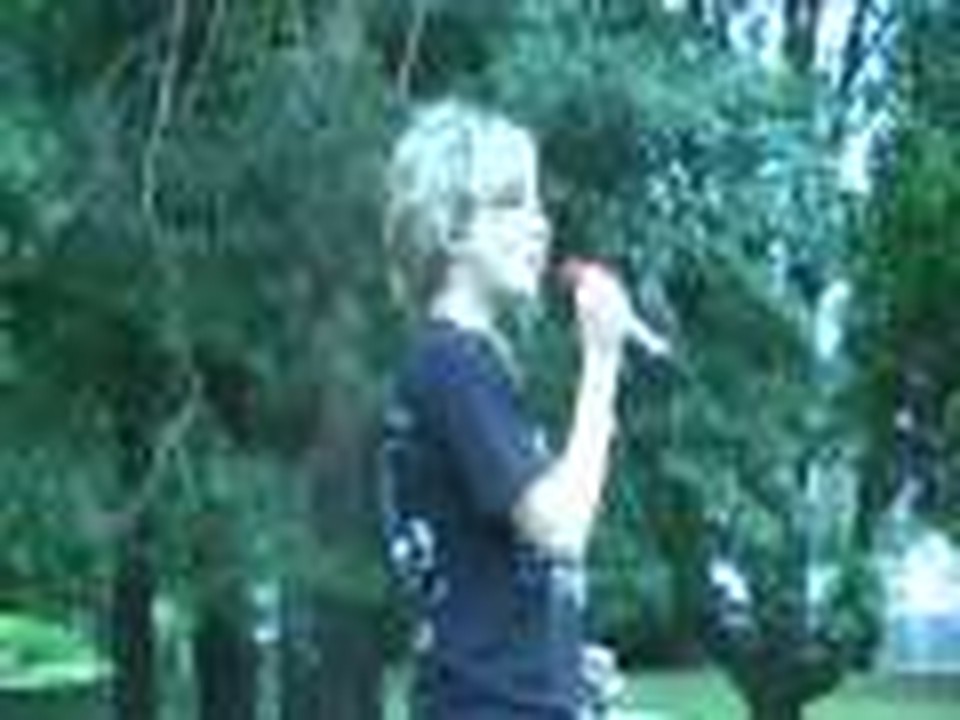 Dena Canfora singing Every Season in the Park where our son...