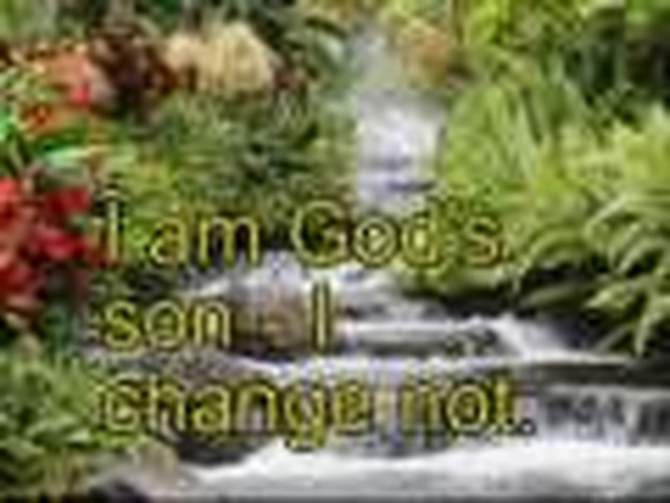I Am The Son - I Change Not